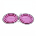 Silicone Foldable Expandable Pet Food Bowl